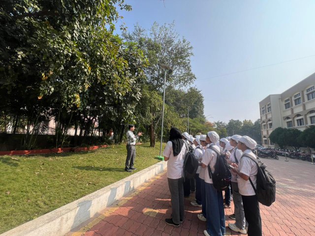 Medicinal Plant Garden Visit 2025- 26